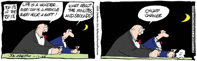 Today's Mister Boffo is missing.